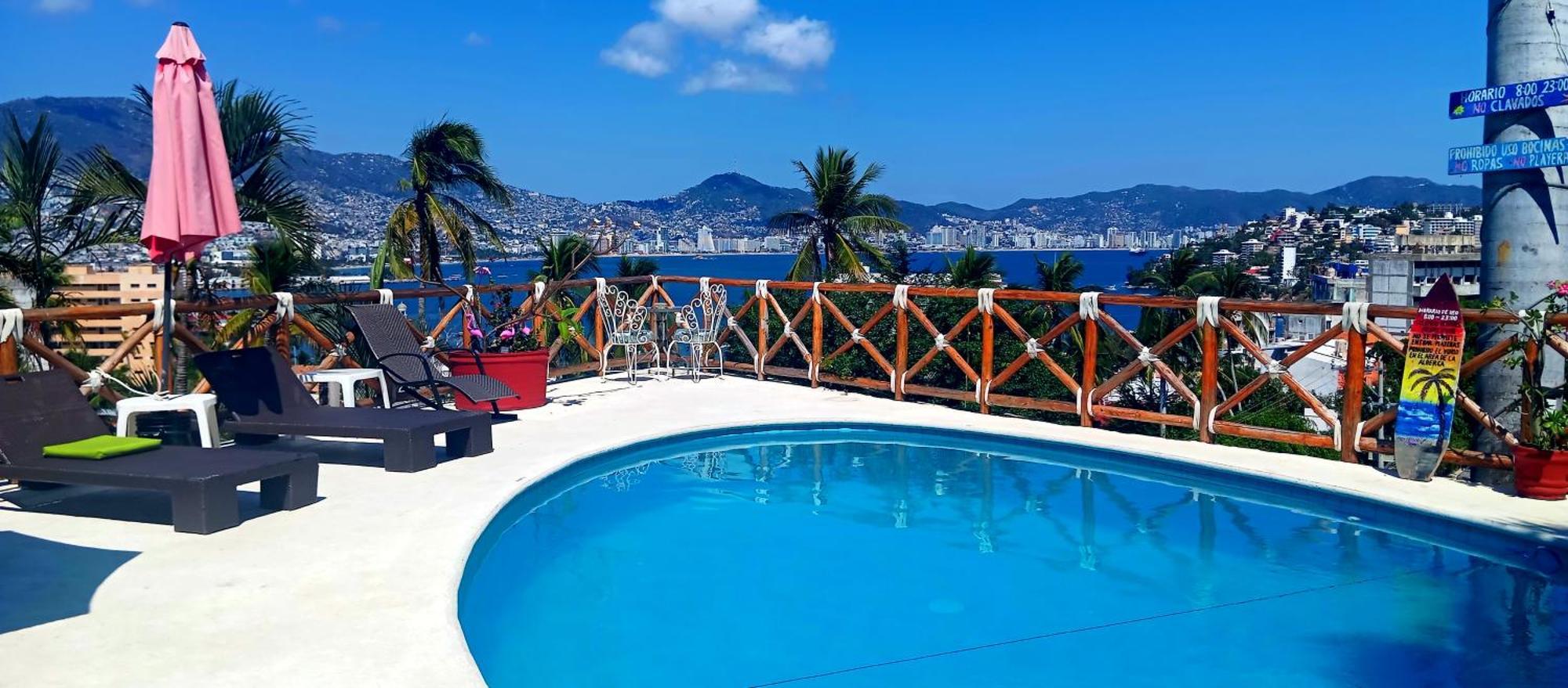 ホテル Casa Breizh アカプルコ エクステリア 写真